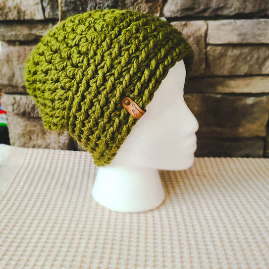 Crochet Winter Hat: Small-Medium Size