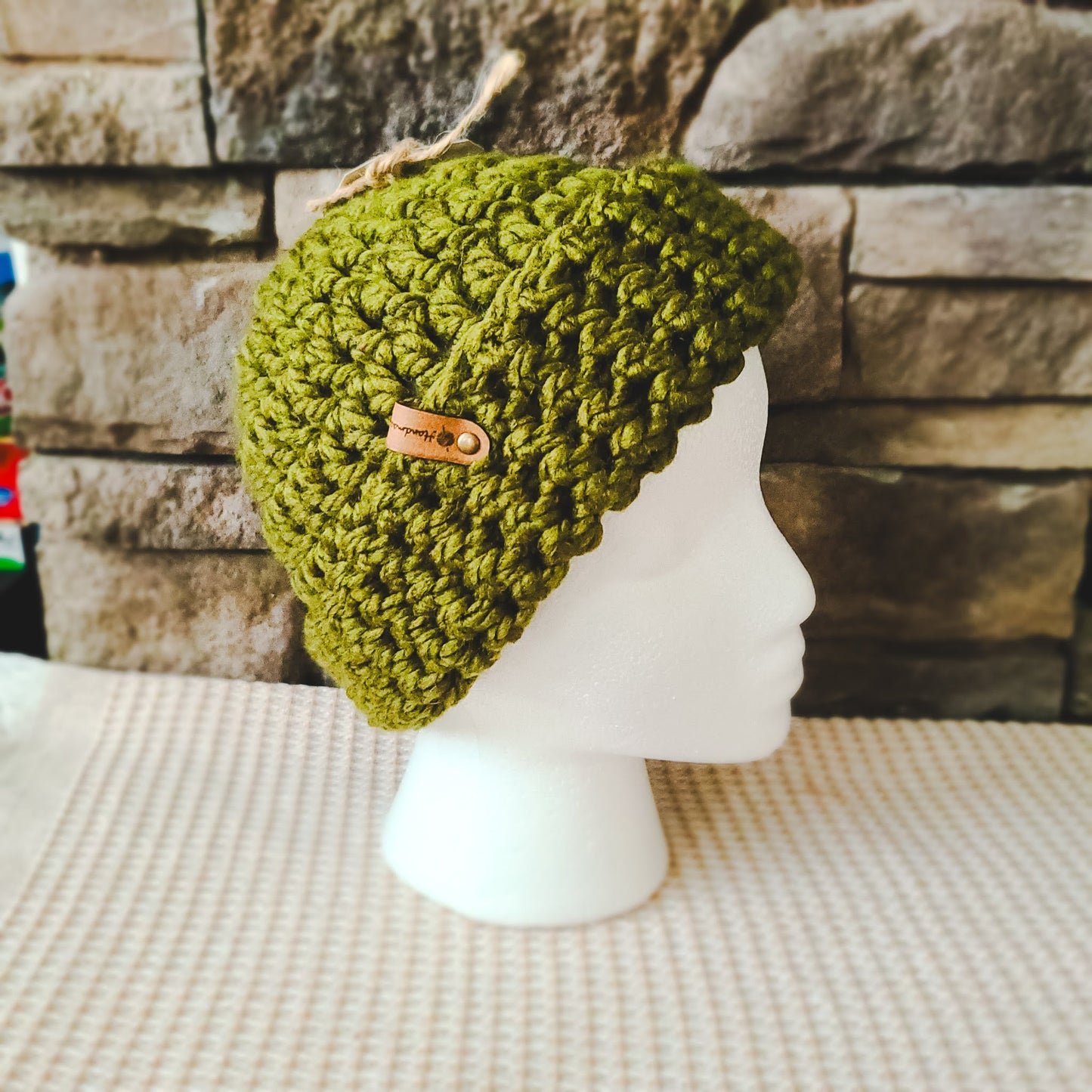 Crochet Winter Hat: Small-Medium Size