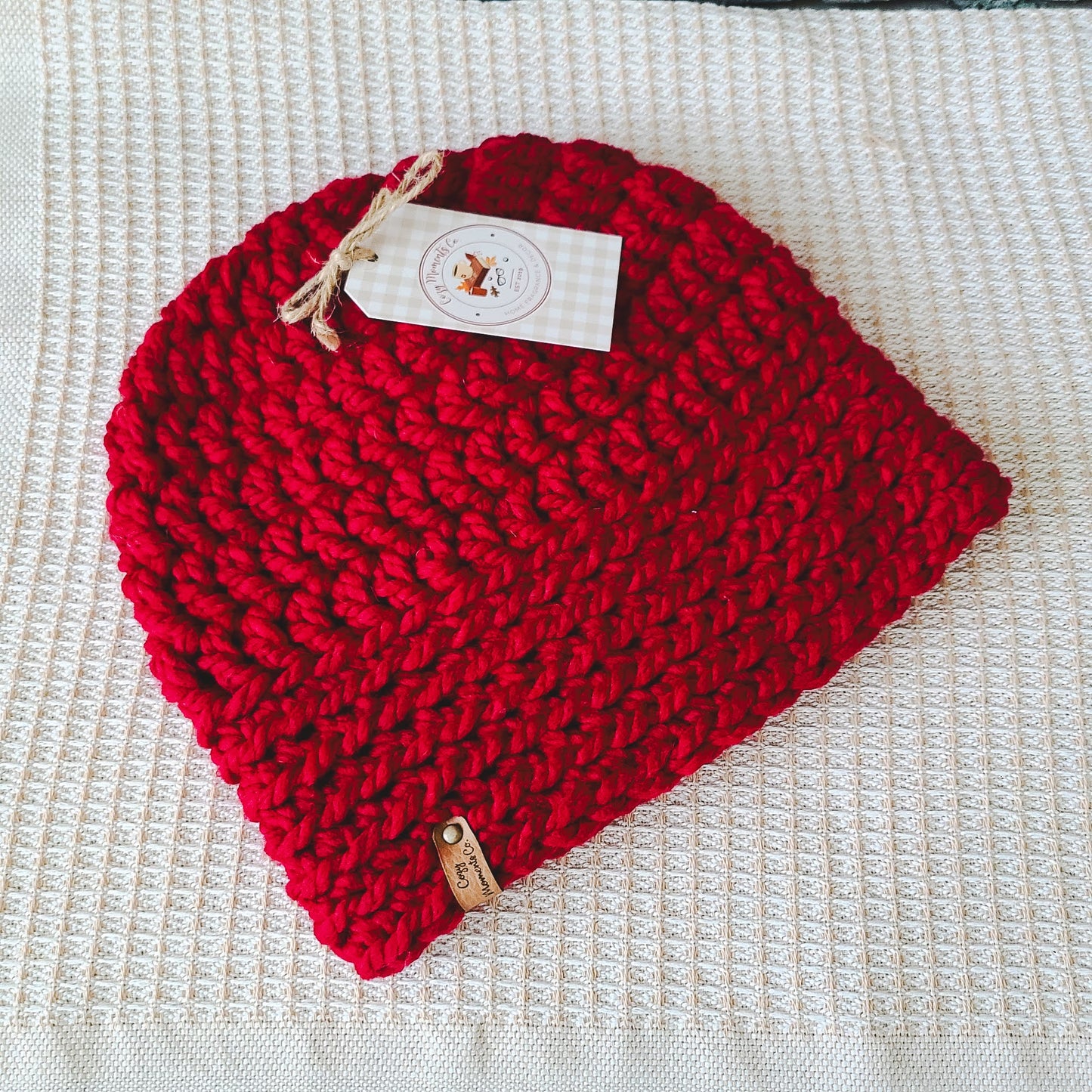 Crochet Winter Hat: Small-Medium Size