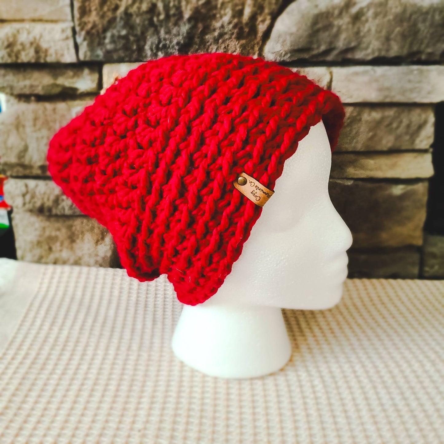 Crochet Winter Hat: Small-Medium Size