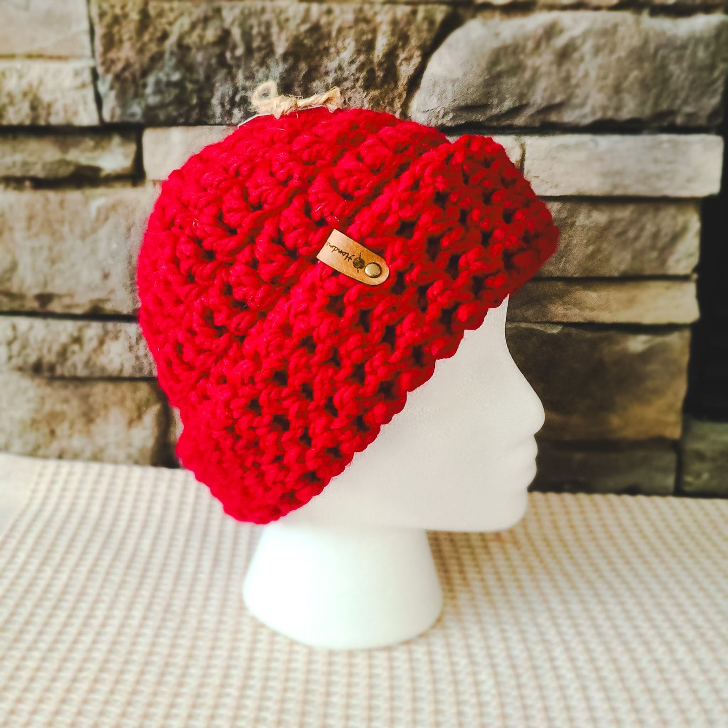 Crochet Winter Hat: Small-Medium Size