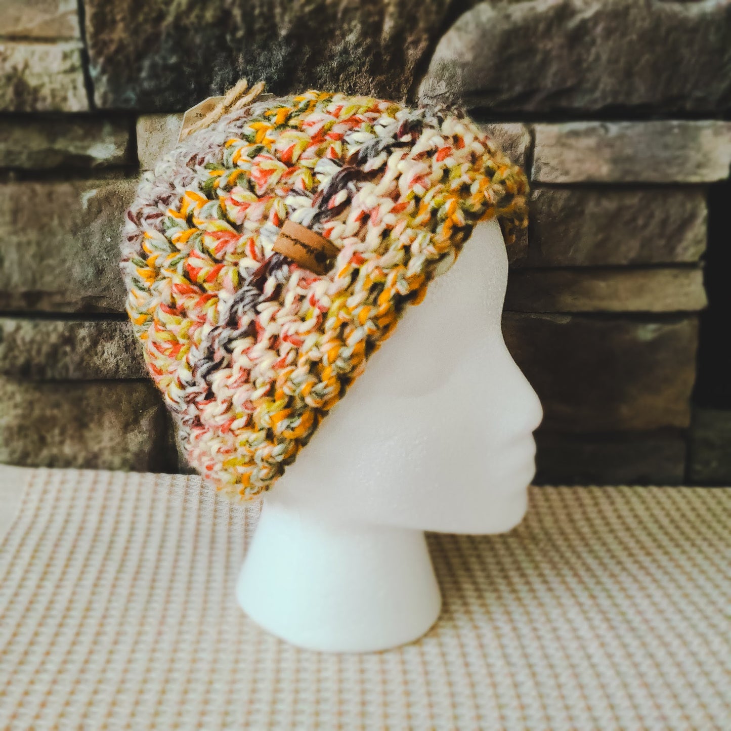 Crochet Winter Hat: Small-Medium Size