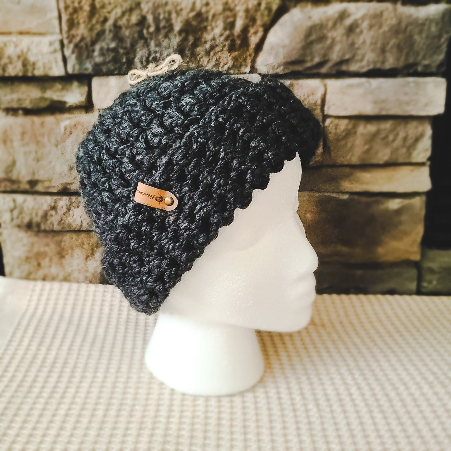 Crochet Winter Hat: Small-Medium Size