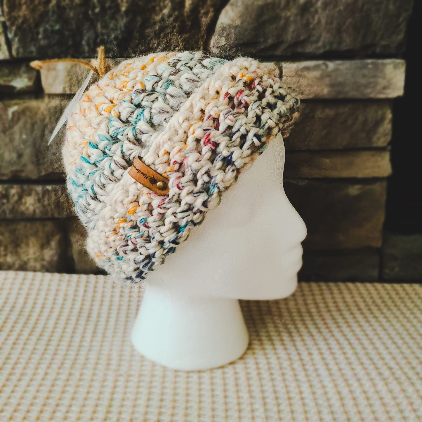 Crochet Winter Hat: Small-Medium Size