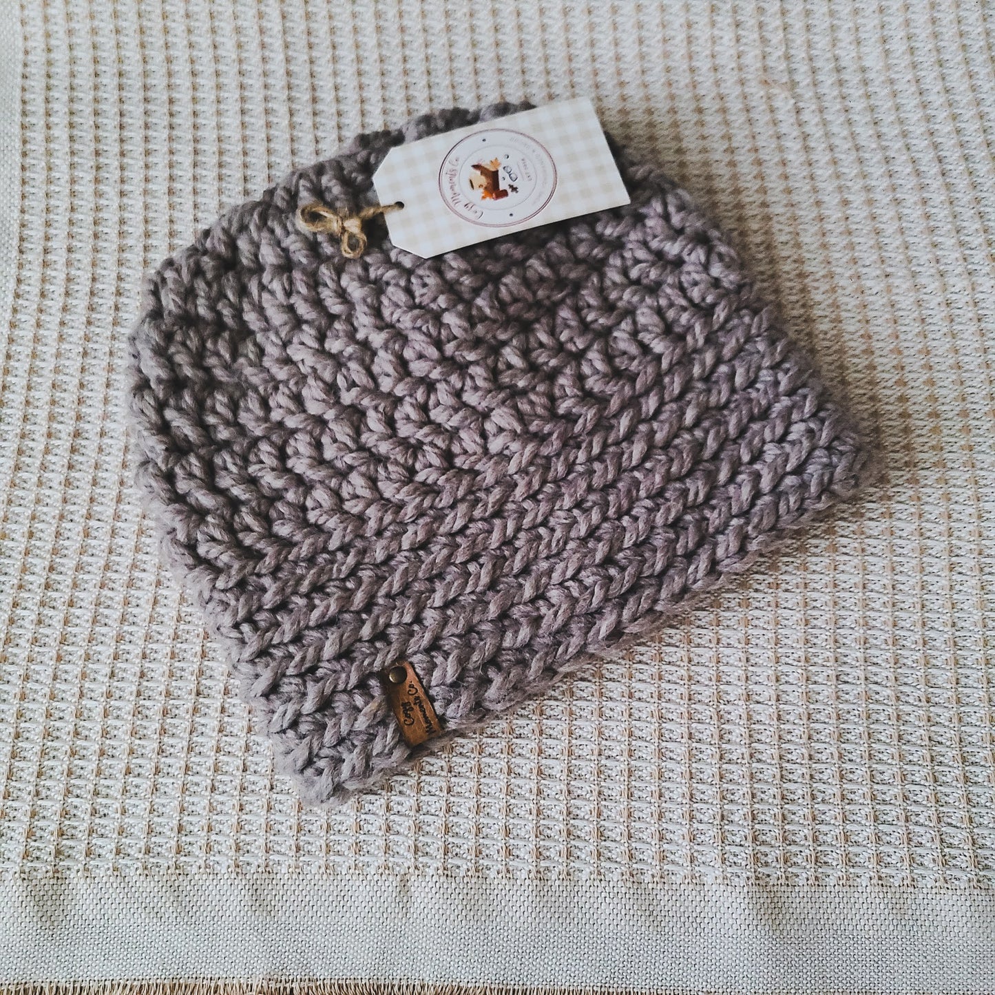 Crochet Winter Hat: Small-Medium Size