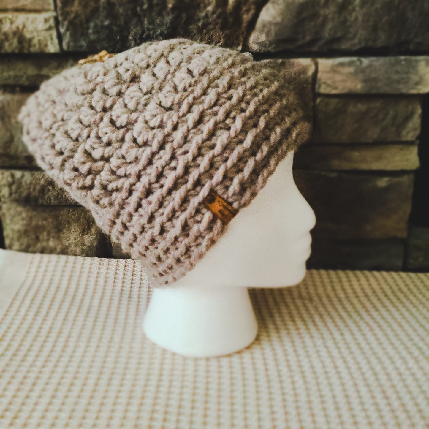 Crochet Winter Hat: Small-Medium Size