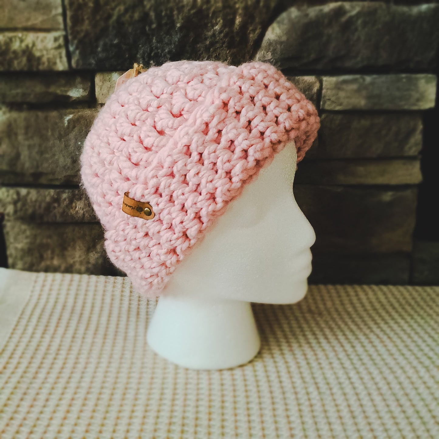 Crochet Winter Hat: Small-Medium Size