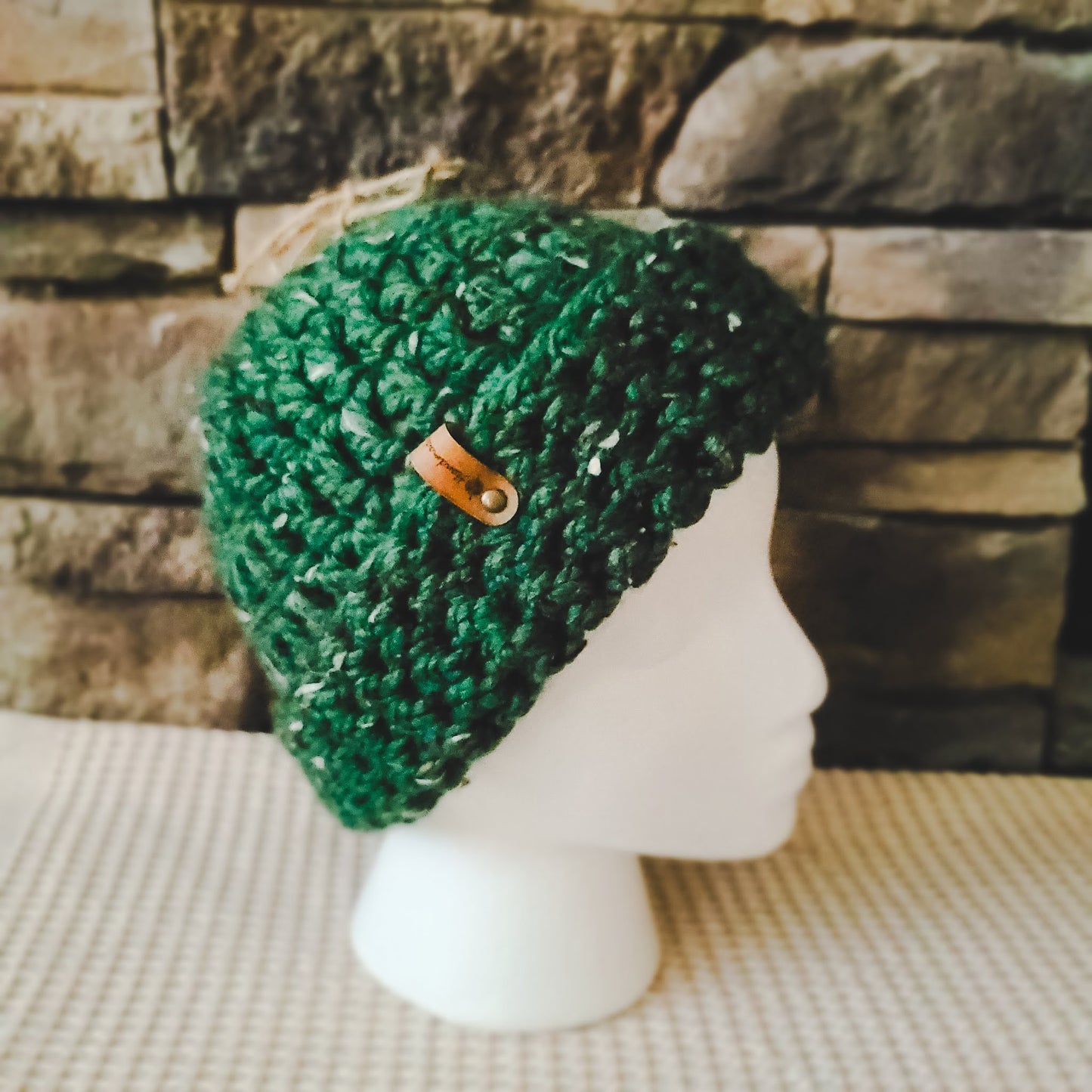 Crochet Winter Hat: Small-Medium Size