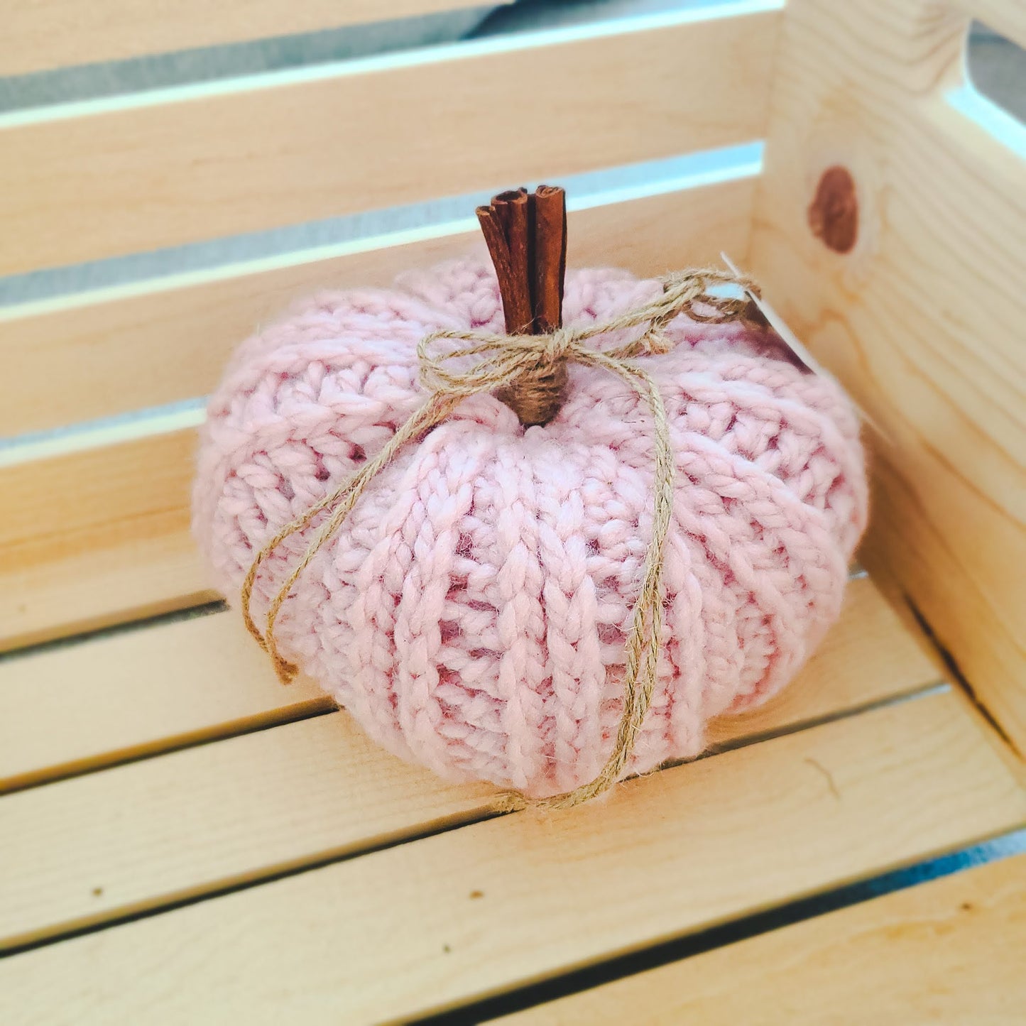 Rustic Crochet Pumpkins ~ Large