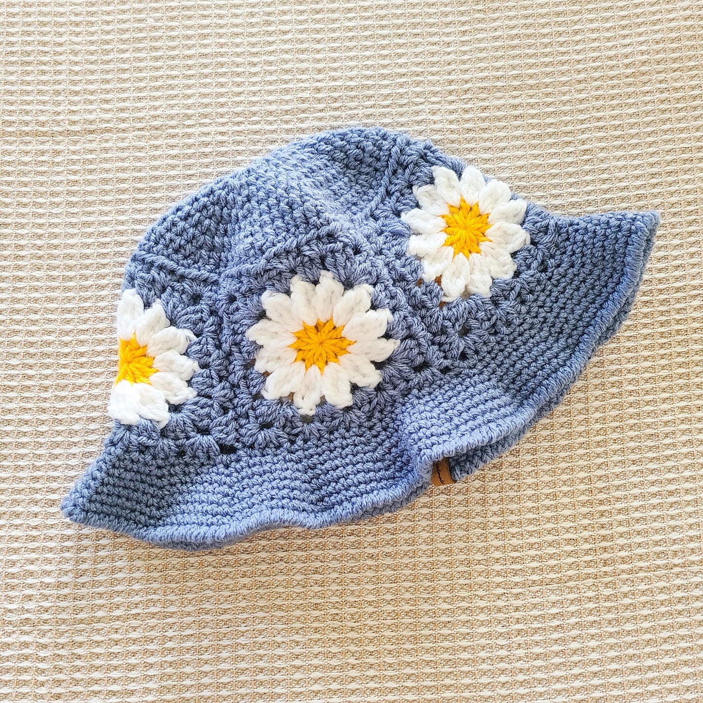 Crochet Daisy Bucket Hats